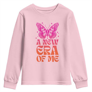 A New Era Of Me Youth Sweatshirt TS09 Light Pink Print Your Wear