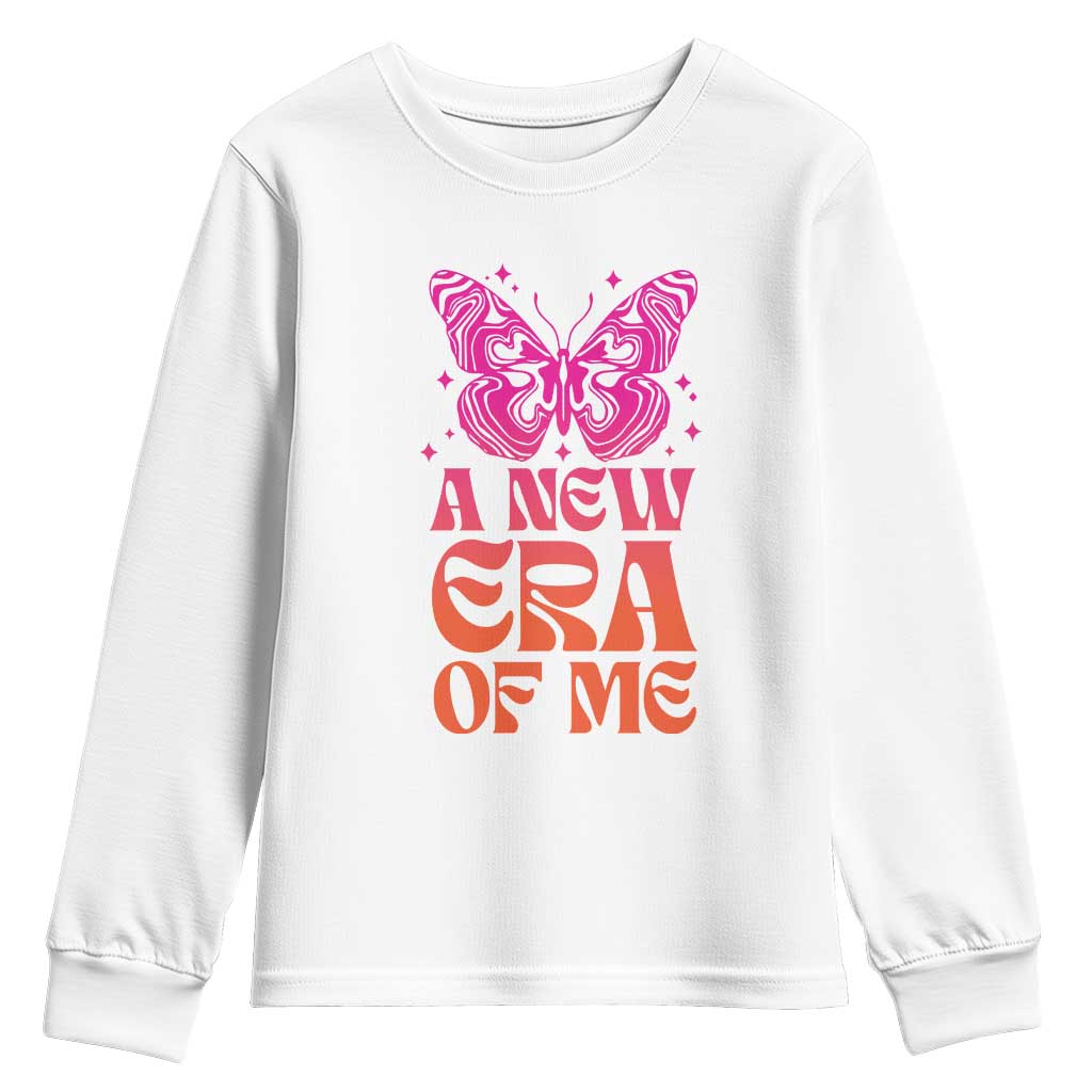 A New Era Of Me Youth Sweatshirt TS09 White Print Your Wear