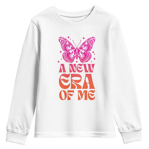 A New Era Of Me Youth Sweatshirt TS09 White Print Your Wear