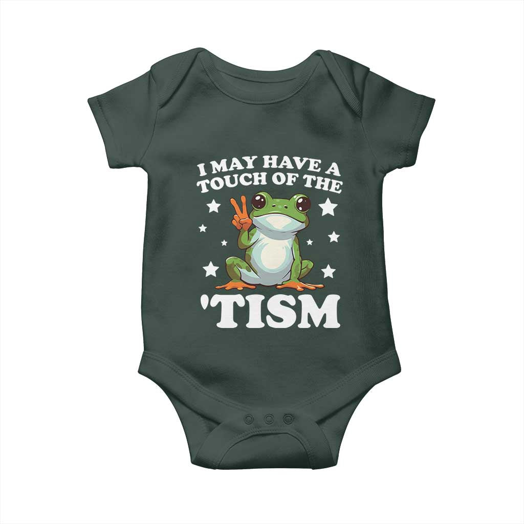 Funny I May Have A Touch Of The 'Tism Baby Onesie TS09 Print Your Wear