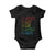 Funny Autistic Baby Onesie Just Let Me Stim Bro Autism Boys Kids TS09 Black Print Your Wear