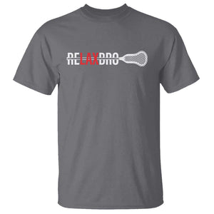 Funny Lacrosse Relaxbro T Shirt TS09 Charcoal Print Your Wear