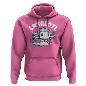 Funny Axolotl Lacrosse Player Hoodie TS09 Azalea Print Your Wear