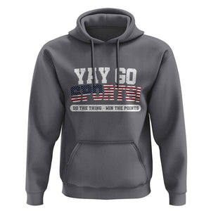 Funny U.S. Sport Support Hoodie Yay Go Sports Do The Thing Win The Points TS09 Charcoal Print Your Wear