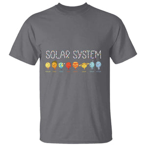 Funny Solar System Planets Science Outer Space T Shirt TS09 Charcoal Print Your Wear