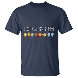 Funny Solar System Planets Science Outer Space T Shirt TS09 Navy Print Your Wear