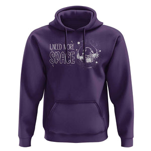 Outer Space Astronaut Hoodie I Need More Space TS09 Purple Print Your Wear