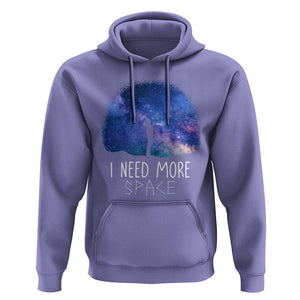 Astronomy Hoodie I Need More Space Galaxy Night Sky TS09 Violet Print Your Wear