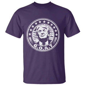 G.O.A.T Trump Supporter Election 2024 T Shirt TS09 Purple Print Your Wear