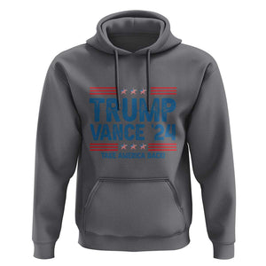 Trump Vance 2024 Hoodie Take America Back President Election TS09 Charcoal Print Your Wear