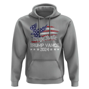 Trump Vance 2024 Hoodie Us Election We The People Flag TS09 Sport Gray Print Your Wear