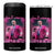 Funny Pink Trump 4 in 1 Can Cooler Tumbler Daddy's On His Way TS09 One Size: 16 oz Black Print Your Wear