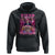 Funny Trump Supporter Hoodie Daddy's Coming Home 2024 Pink Trump TS09 Black Print Your Wear
