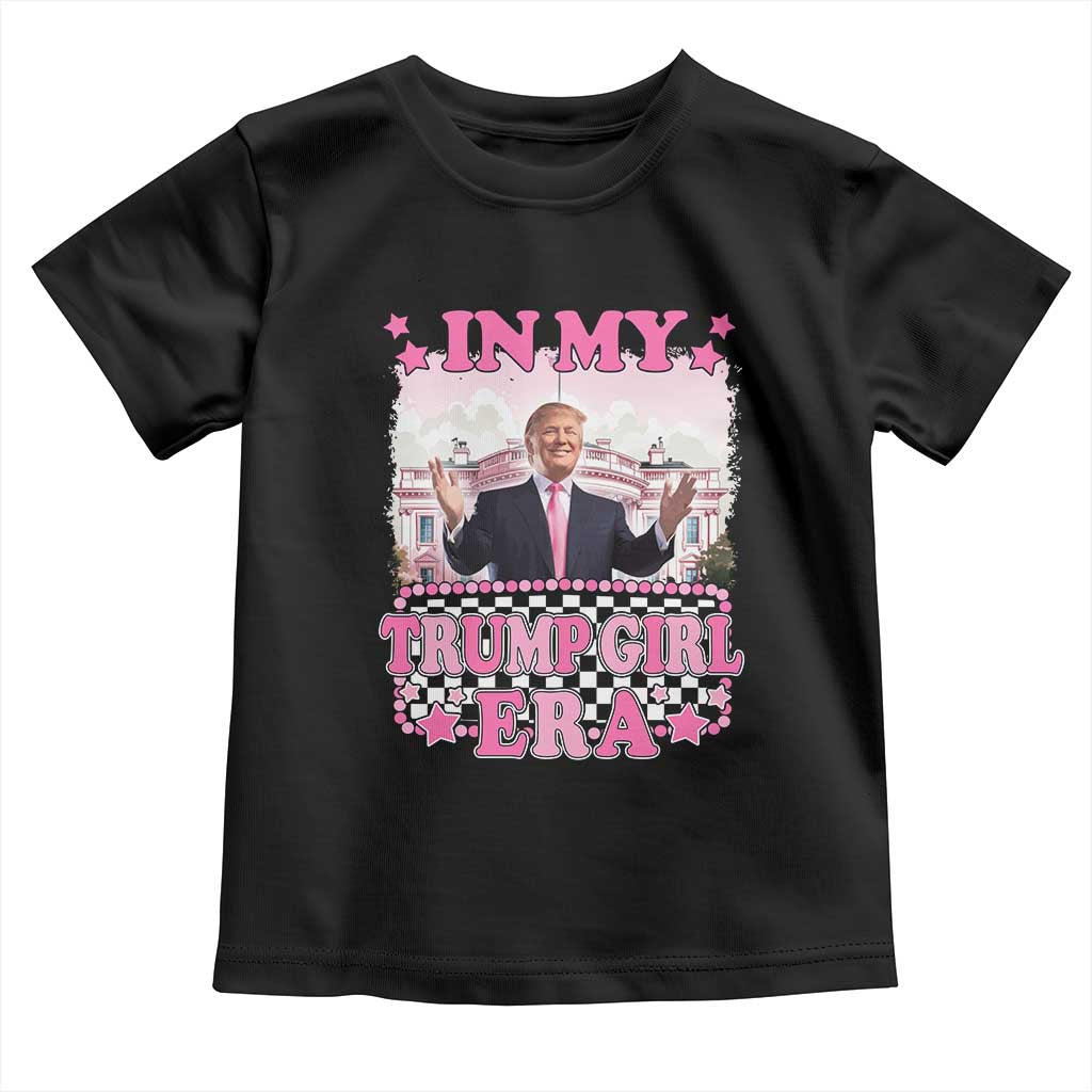 Funny Pink Trump Baby Shirt In My Trump Girl Era TS09 Black Print Your Wear