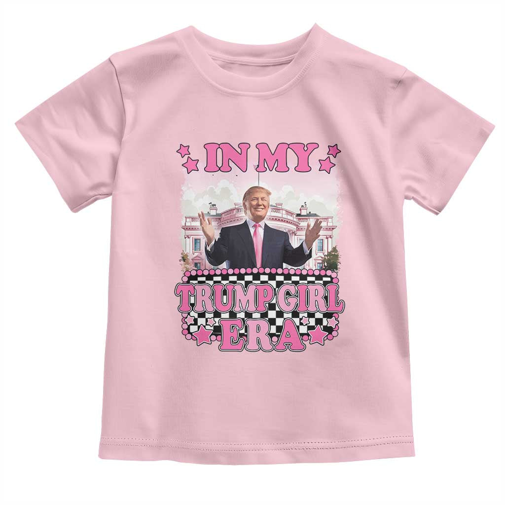 Funny Pink Trump Baby Shirt In My Trump Girl Era TS09 Light Pink Print Your Wear