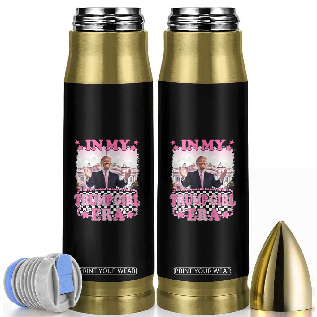 Funny Pink Trump Bullet Tumbler In My Trump Girl Era TS09 Black Print Your Wear