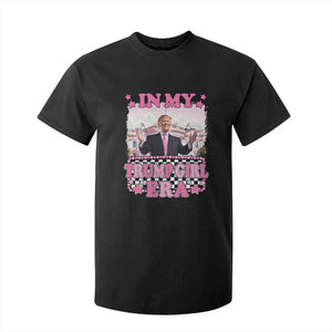 Funny Pink Trump T Shirt For Kid In My Trump Girl Era TS09 Black Print Your Wear