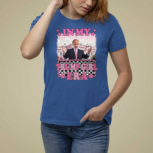 Funny Pink Trump T Shirt For Women In My Trump Girl Era TS09 Royal Blue Print Your Wear