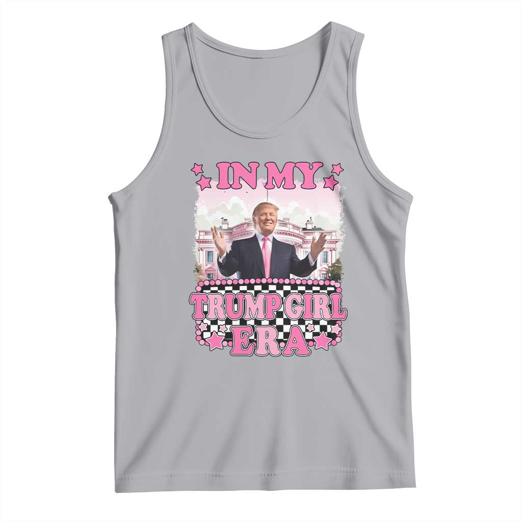Funny Pink Trump Tank Top In My Trump Girl Era TS09 Athletic Heather Print Your Wear