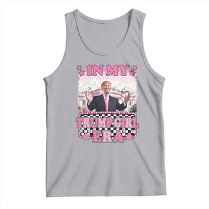 Funny Pink Trump Tank Top In My Trump Girl Era TS09 Athletic Heather Print Your Wear