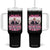 Funny Pink Trump Tumbler With Handle In My Trump Girl Era TS09 One Size: 40 oz Black Print Your Wear
