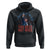 Trump Raised Fist Hoodie If You Come At The King You Best Not Miss TS09 Black Print Your Wear
