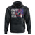 Trump 2024 Hoodie Fight Like Hell Raise Fist TS09 Black Print Your Wear