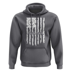 Trump Supporter Hoodie 45 Squared Betsy Ross Flag We The People 2024 Election TS09 Charcoal Print Your Wear