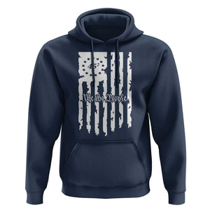 Trump Supporter Hoodie 45 Squared Betsy Ross Flag We The People 2024 Election TS09 Navy Print Your Wear