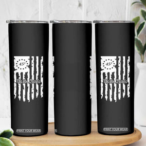 Trump Supporter Skinny Tumbler 45 Squared Betsy Ross Flag We The People TS09 Print Your Wear