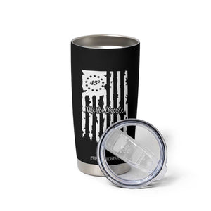 Trump Supporter Tumbler Cup 45 Squared Betsy Ross Flag We The People TS09 Print Your Wear