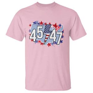 Trump Supporter T Shirt 45 47 President Election TS09 Light Pink Print Your Wear