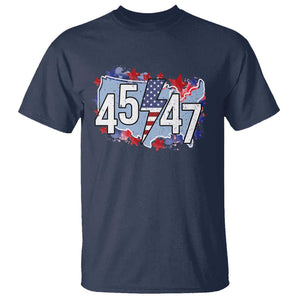 Trump Supporter T Shirt 45 47 President Election TS09 Navy Print Your Wear