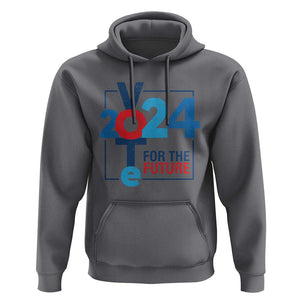 Vote 2024 Hoodie For The Future TS09 Charcoal Print Your Wear
