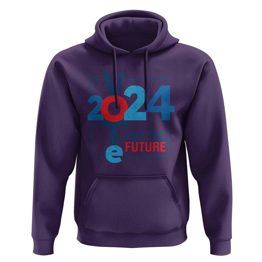 Vote 2024 Hoodie For The Future TS09 Purple Print Your Wear