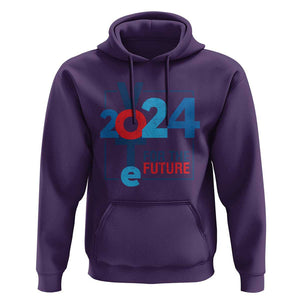 Vote 2024 Hoodie For The Future TS09 Purple Print Your Wear