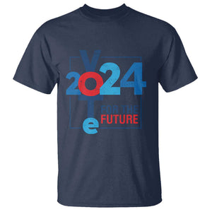 Vote 2024 T Shirt For The Future TS09 Navy Print Your Wear