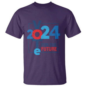 Vote 2024 T Shirt For The Future TS09 Purple Print Your Wear