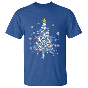 Skull Christmas Tree Cool Christmas Skeleton T Shirt TS09 Printyourwear