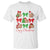 Funny Capybara Christmas T Shirt Cute Capy Coquette Bow TS09 White Print Your Wear