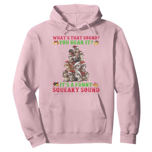 Squirrel Christmas Hoodie It's A Funny Squeaky Sound TS09 Light Pink Print Your Wear