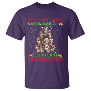 Squirrel Christmas T Shirt It's A Funny Squeaky Sound TS09 Purple Print Your Wear
