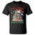 Funny Christmas Raccoon T Shirt Sorta Merry Sorta Feral Merry Trashmas TS09 Black Print Your Wear