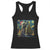 Christmas Starry Night Raccoon Racerback Tank Top TS09 Black Print Your Wear