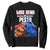 Funny Moo Deng VS Pesto Sweatshirt TS09 Black Print Your Wear