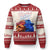 Funny Moo Deng VS Pesto Ugly Christmas Sweater TS09 Red Print Your Wear