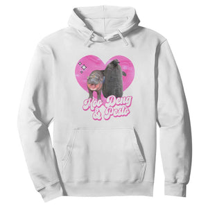 Funny Best Friends Moo Deng Pesto Hoodie TS09 White Print Your Wear