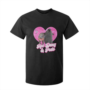 Funny Best Friends Moo Deng Pesto T Shirt For Kid TS09 Black Print Your Wear