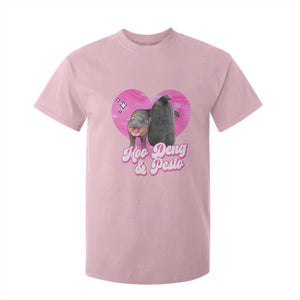 Funny Best Friends Moo Deng Pesto T Shirt For Kid TS09 Light Pink Print Your Wear