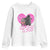 Funny Best Friends Moo Deng Pesto Youth Sweatshirt TS09 White Print Your Wear